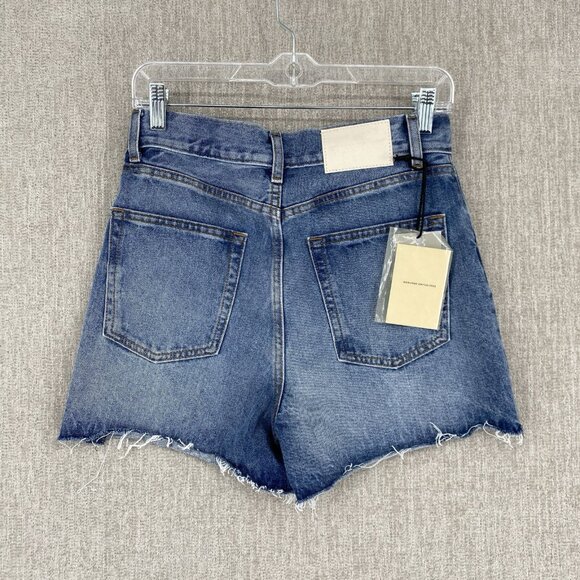 GRLFRND Jean Shorts 26 Jules Super High Rise‎ Cut Off Button Fly NEW - Picture 3 of 12